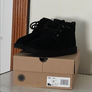 UGG Classic Black Ankle Boots